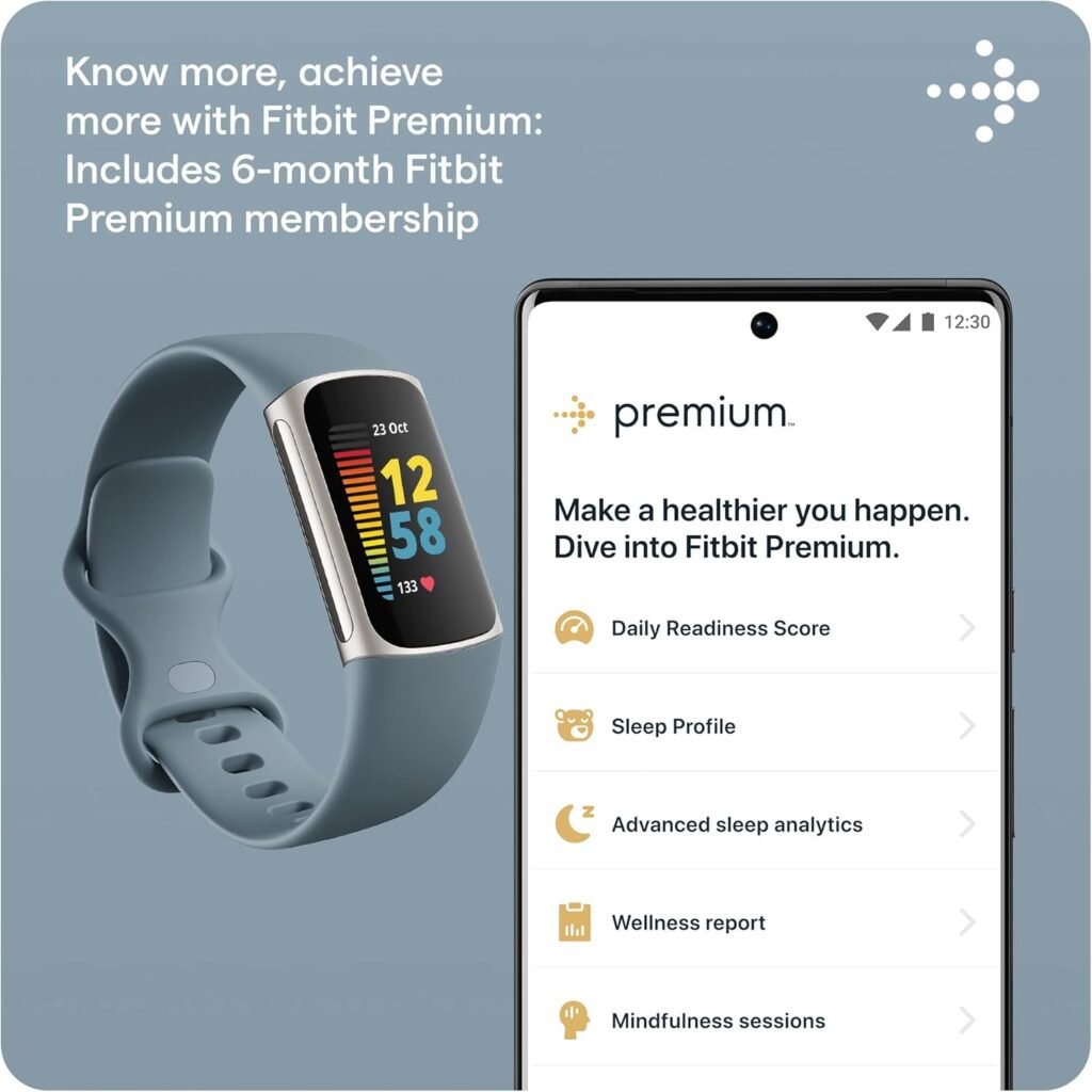 Fitbit Charge 5 Fitness Tracker